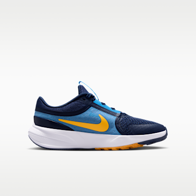 Lookbook Nike Star Runner 5 Midnight Navy/University Blue/Lime Blast/Laser Orange HF7004-403