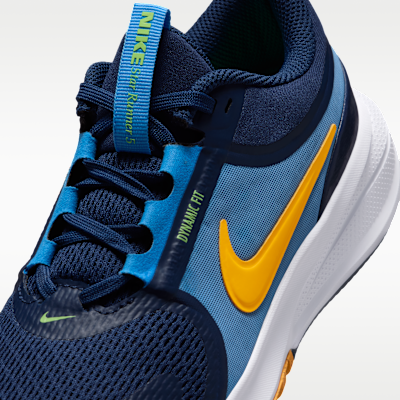 Sizing Nike Star Runner 5 Midnight Navy/University Blue/Lime Blast/Laser Orange HF7004-403
