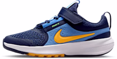 (Preschool) Nike Star Runner 5 Sneakers Midnight Navy/University Blue/Lime Blast/Laser Orange HF7005-403 (Preschool) Nike Star Runner 5 Sneakers Midnight Navy/University Blue/Lime Blast/Laser Orange HF7005-403