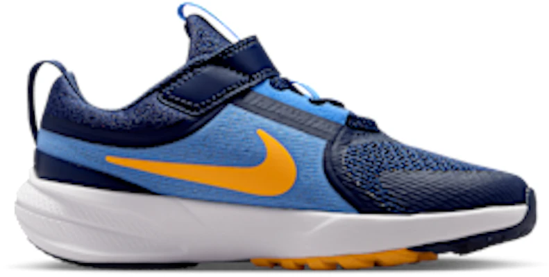 (PS) Sepatu Nike Star Runner 5 Midnight Navy/University Blue/Lime Blast/Laser Orange HF7005-403 Lookbook (PS) Sepatu Nike Star Runner 5 Midnight Navy/University Blue/Lime Blast/Laser Orange HF7005-403