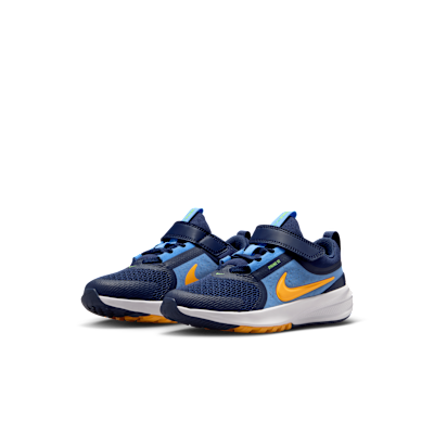 (PS) Nike Star RNNR 5 Sneakers Midnight Navy/University Blue/Lime Blast/Laser Orange 圖 5