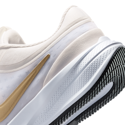 Cheap (JR) Nike Star Runner 5 Sepatu Platinum Tint/Hitam/Metallic Gold HF7004-007