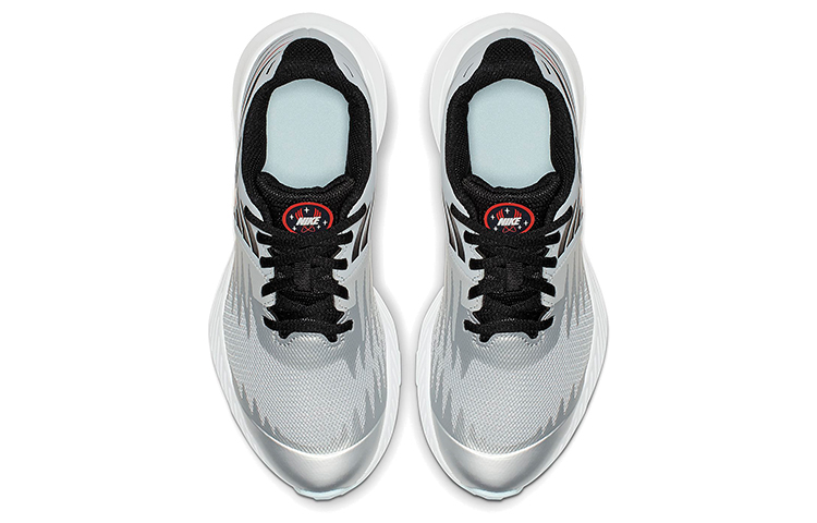 Shop Nike Star Runner SD 低筒 跑步鞋 GS 銀灰黑
