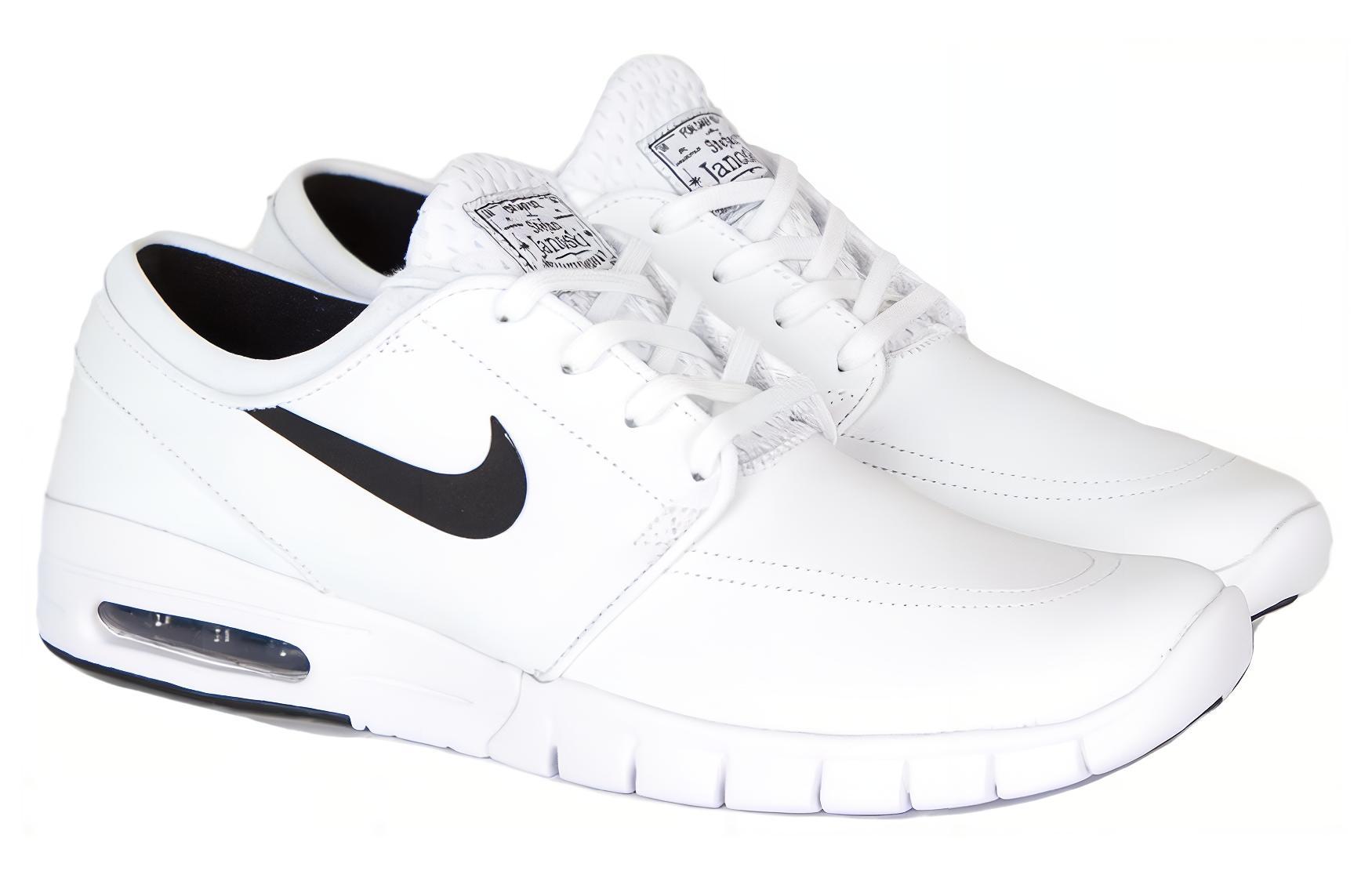 Lookbook Nike Stefan Janoski Max Leder ''Weiß'' sneakers. 685299-100
