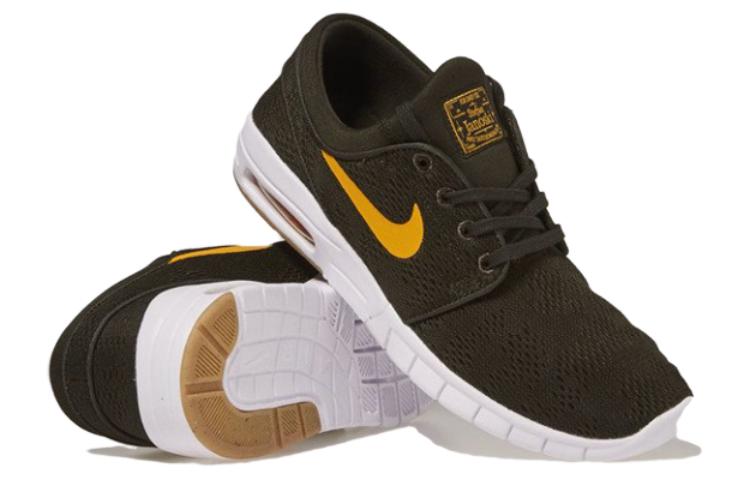 Shop Nike Stefan Janoski Max SB ''Sequoia Circuit Orange'' Herren Sneaker 631303-389