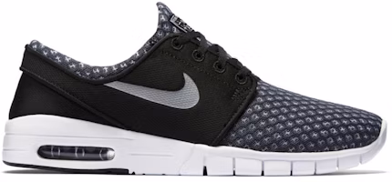 Nike Stefan Janoski Max Trainers 'Black Grey' 631303-004 Nike Stefan Janoski Max Trainers 'Black Grey' 631303-004