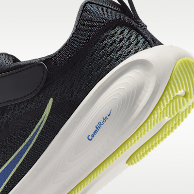Cheap (Preschool) Nike Stellar Ride Black/Black Spruce/Light Liquid Lime/Racer Blue HQ3267-010