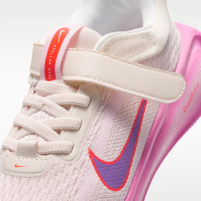 (Preschool) Nike Stellar Ride Chalk/Pink Foam/Bright Crimson/Bright Violet HQ3267-106 Sizing (Preschool) Nike Stellar Ride Chalk/Pink Foam/Bright Crimson/Bright Violet HQ3267-106