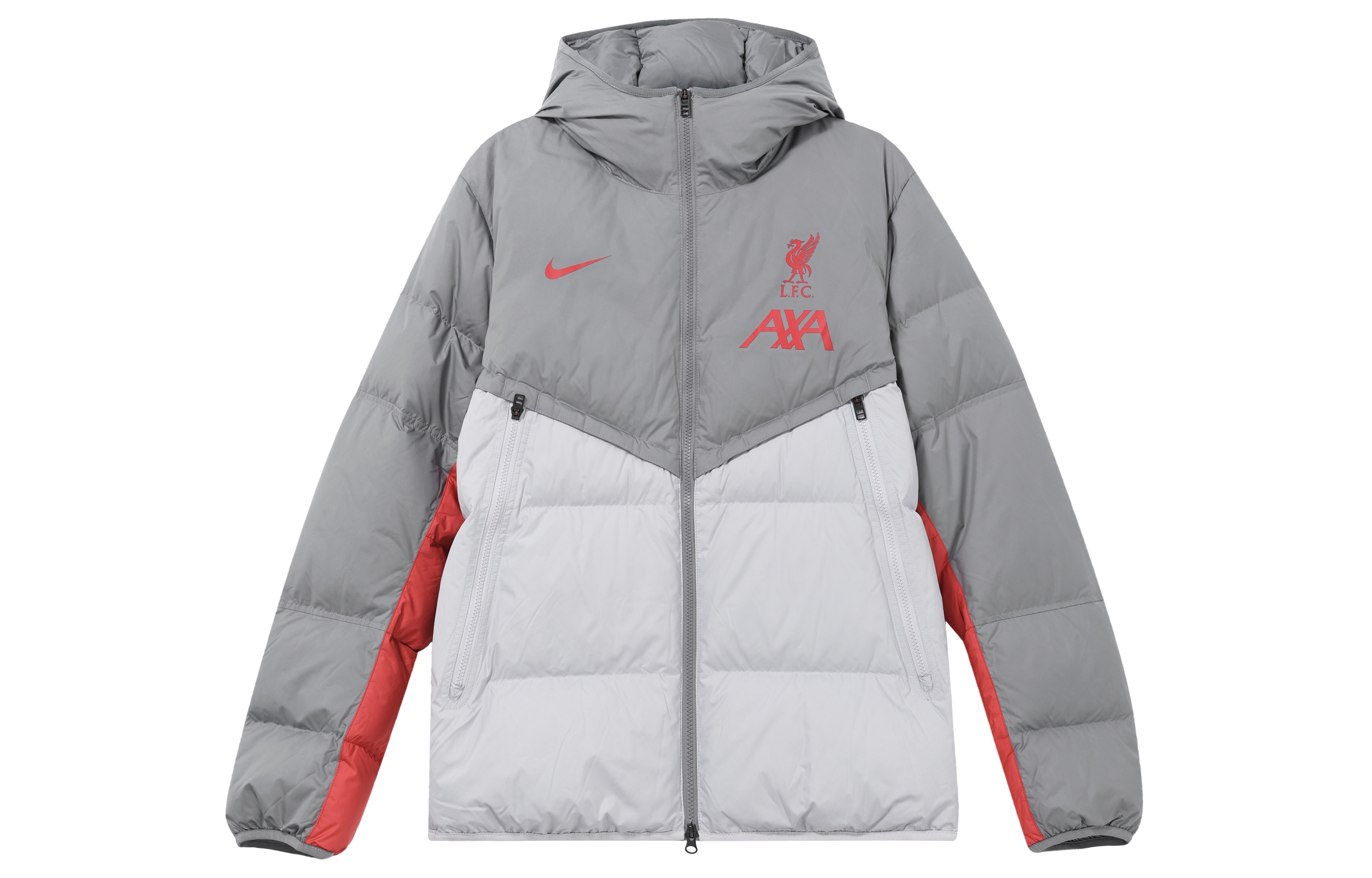 Nike Storm-FIT  Puffer Jacket Windproof Insulated Hooded Grey DR4319-084