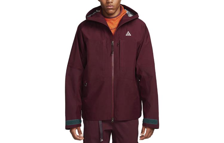 Order Jaket Pria Nike Storm-FIT ADV GORE-TEX "Misery Ridge" Tahan Air Night Maroon. DQ5771-681