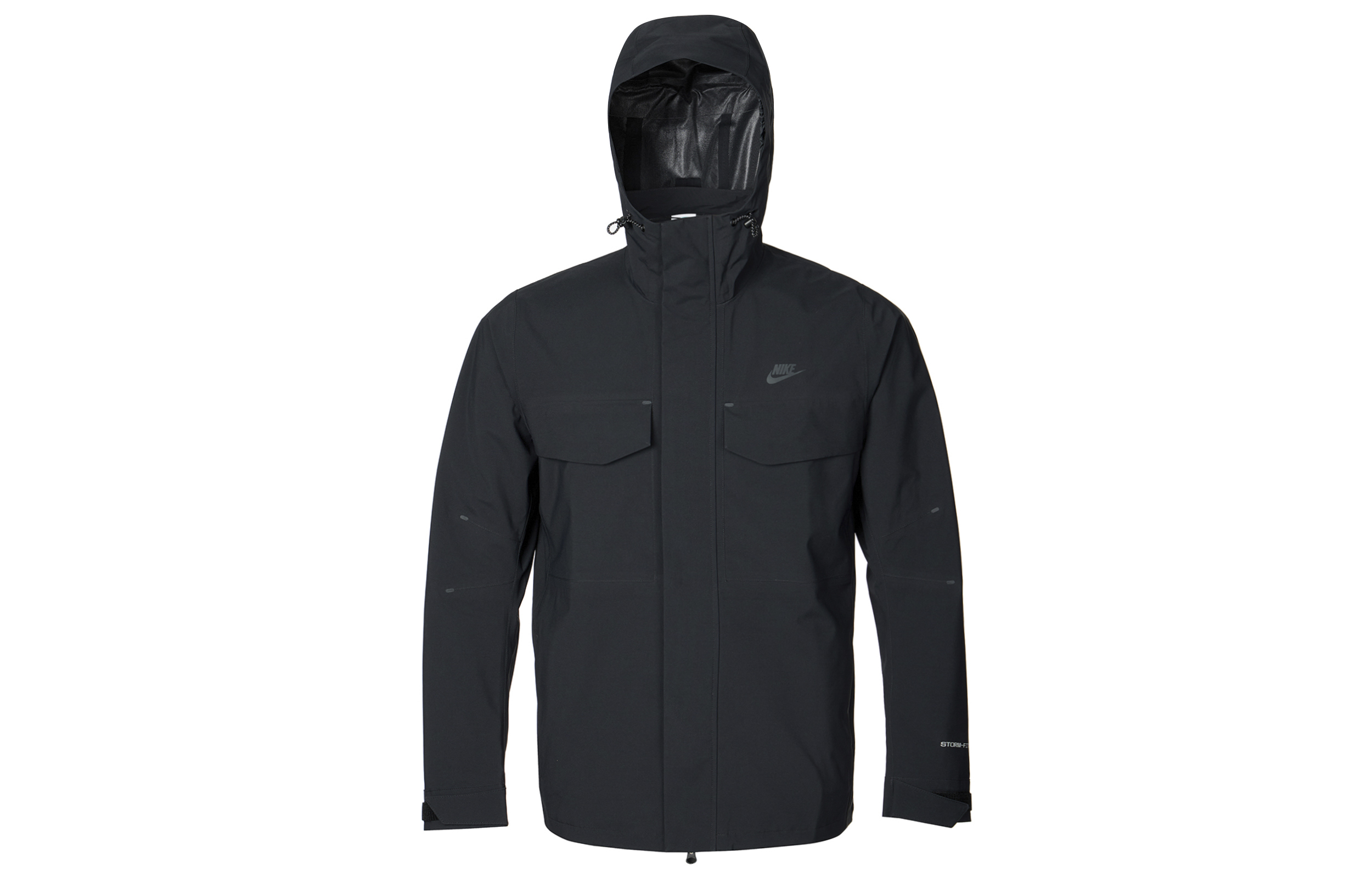 Nike Storm-Fit Adv M65 Black Logo Hooded Multi-Pocket Jacket DD6873-010