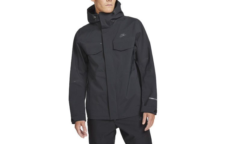 Order 나이키 스톰-핏 Adv M65 블랙 로고 후드 멀티 포켓 자켓 DD6873-010