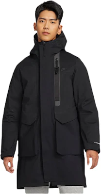 耐克Storm-FIT Adv Tech Pack黑色连帽冬季夹克 DD6607-010 Sizing 耐克Storm-FIT Adv Tech Pack黑色连帽冬季夹克 DD6607-010