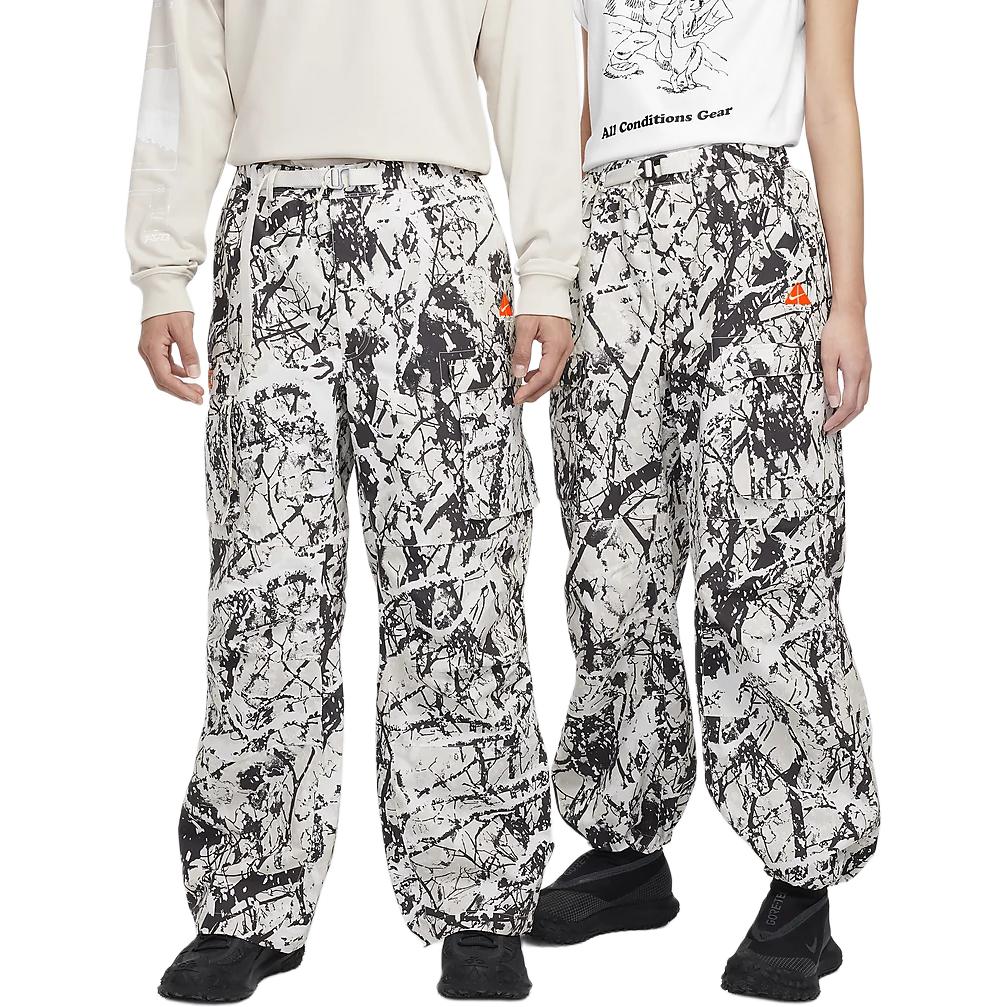 Details for Pantalones Cargo Nike Storm-FIT Chena Vortex Resistentes Agua Beige/Negro/Blanco Unisex FV8842-104