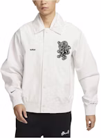 Nike Storm-FIT LeBron ADV Embroidered Waterproof Windbreaker Jacket White Men FB7126-030 Nike Storm-FIT LeBron ADV Embroidered Waterproof Windbreaker Jacket White Men FB7126-030