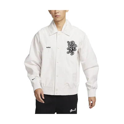Nike Storm-FIT LeBron ADV Embroidered Waterproof Windbreaker Jacket White Men FB7126-030
