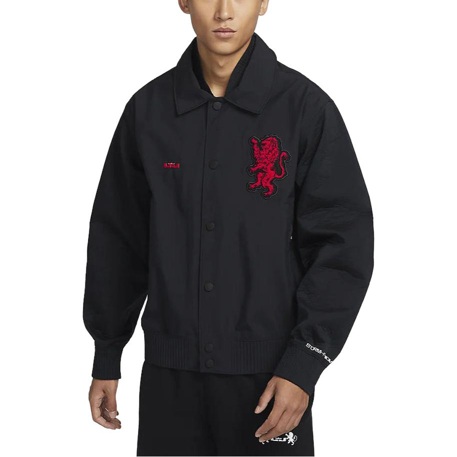 Purchase Nike Storm-FIT LeBron ADV Jaket Hitam Embroidered Tahan Angin & Air Lelaki. FB7126-010