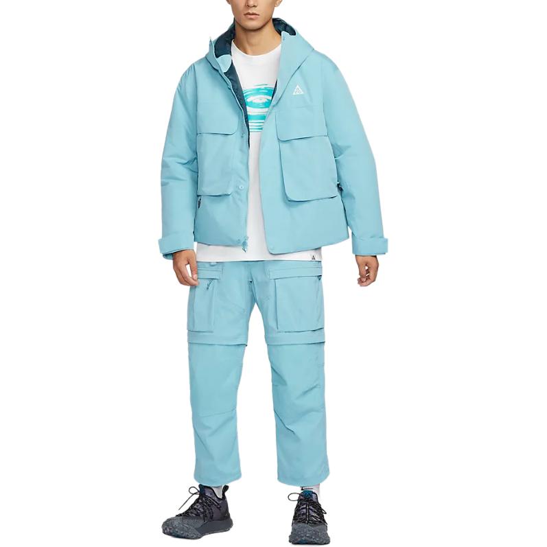 Details for Nike Storm-FIT PrimaLoft® "Skull Peak" Jaket Luar Denim Biru/Deep Ocean Lelaki. FV8682-464