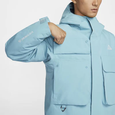 Nike Storm-FIT PrimaLoft® "Skull Peak" Jaket Luar Denim Biru/Deep Ocean Lelaki. FV8682-464 1