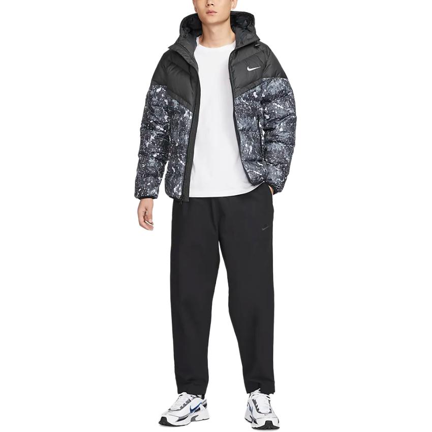 Shop Chaqueta Nike Storm-FIT Windrunner Negra Impermeable y Cortavientos con Capucha. HQ4184-010