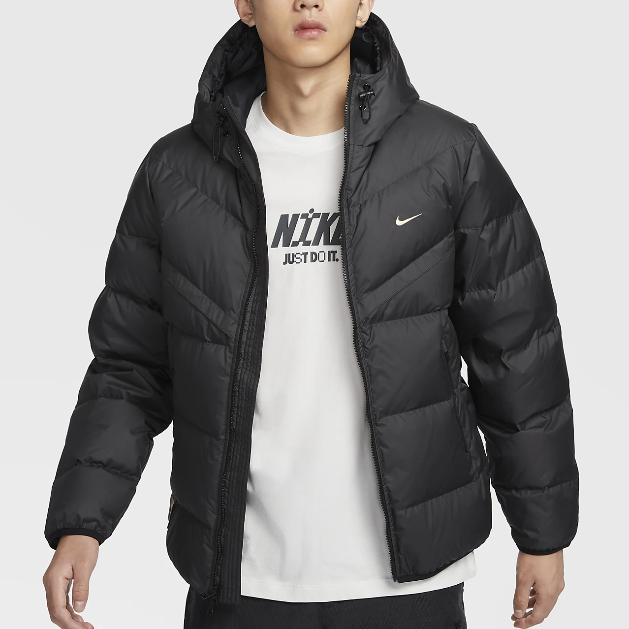 Details for Nike Storm-FIT Windrunner 黑色防風防水連帽外套 HQ4183-010