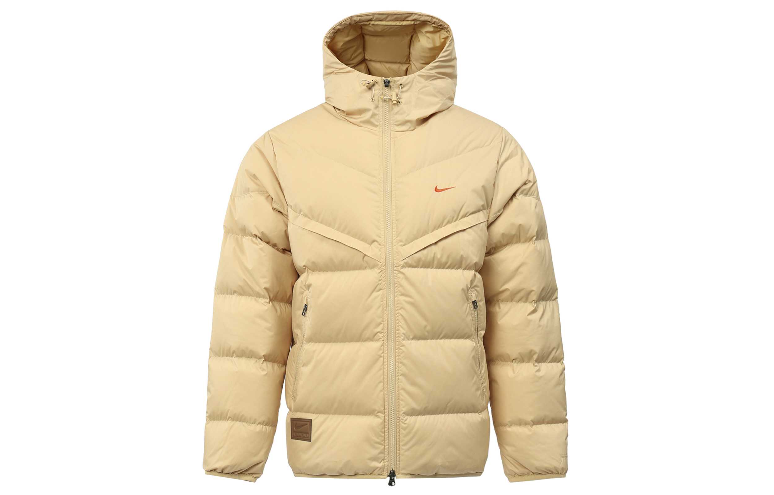 Nike Storm-FIT Windrunner  Hooded Puffer Jacket Sesame Brown. HQ4183-233