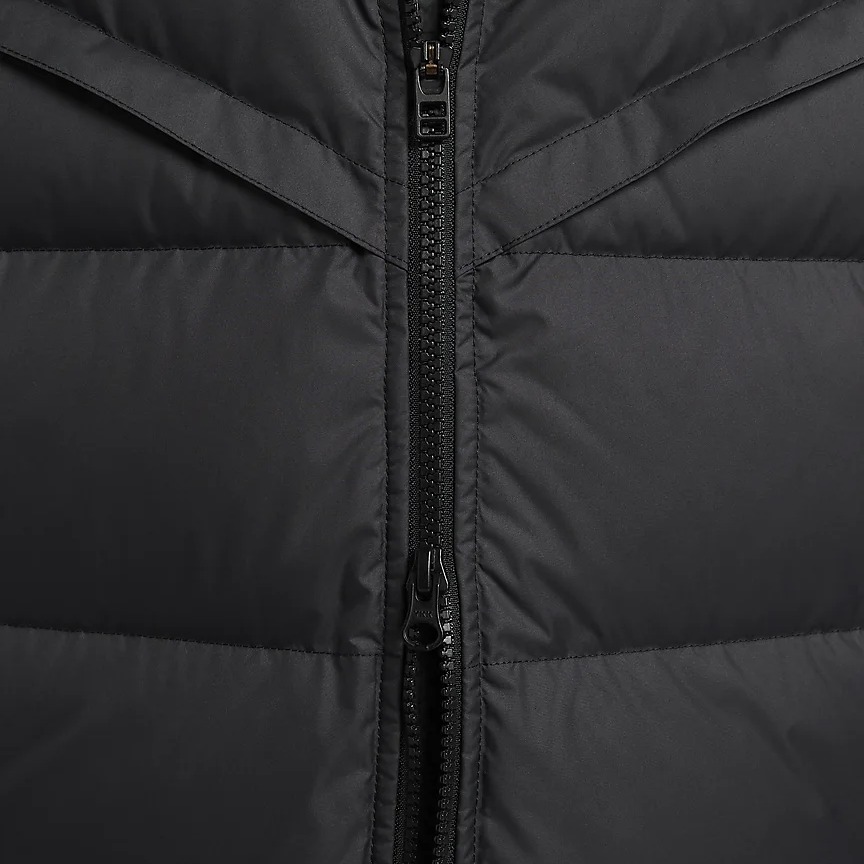 Sizing Nike Storm-FIT Windrunner Jaket Parka Kalis Air Hitam. HQ4185-010