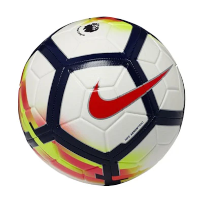 Nike Strike Premier League Soccer Ball (Size 3/4/5) White/Red/Black Durable Design SC3148