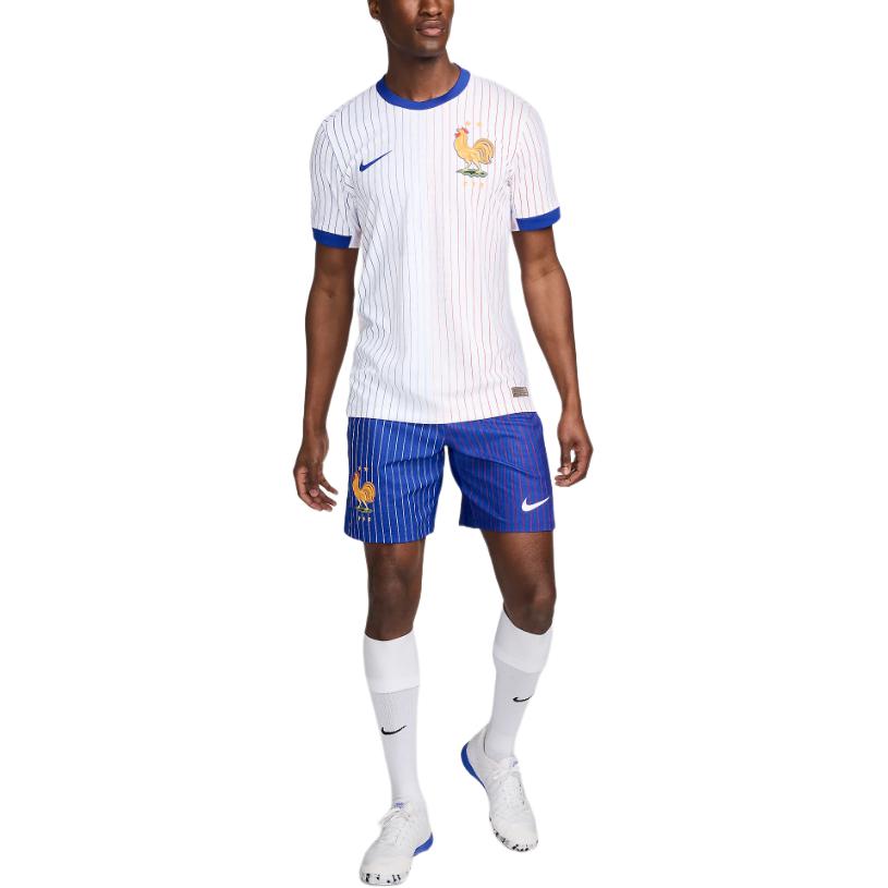 Nike Striped Logo Icon Crewneck Vintage Jersey T-Shirt White (). FJ4260-100 圖 4