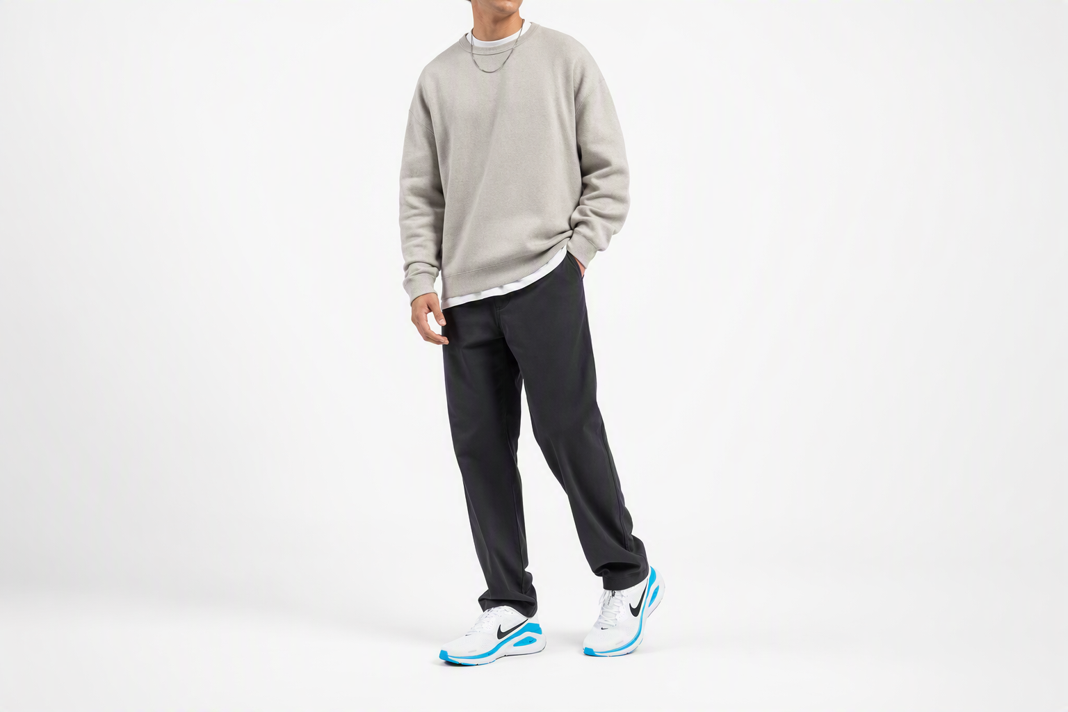 Order Nike Structure 26 Kasut Larian Putih/Biru Hero/Platinum Tulen/Hitam HJ1102-119