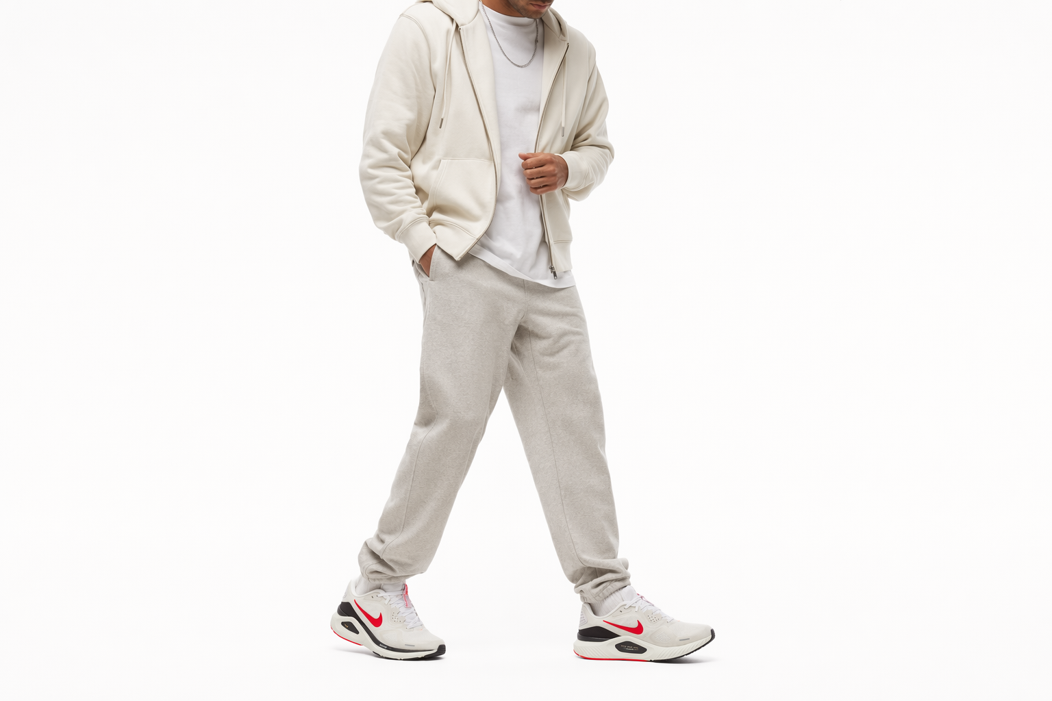 Order Nike Structure 26 白色/中灰/松樹光輝/亮猩紅 HQ2588-106