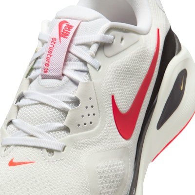 Nike Structure 26 White/Medium Ash/Spruce Aura/Bright Crimson HQ2588-106 Sizing Nike Structure 26 White/Medium Ash/Spruce Aura/Bright Crimson HQ2588-106