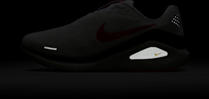 Nike Structure 26 白色/中灰/松樹光輝/亮猩紅 HQ2588-106 2