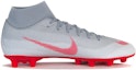Order ナイキ スーパーフライ 6 アカデミー HG グレー/レッド AH8757-060