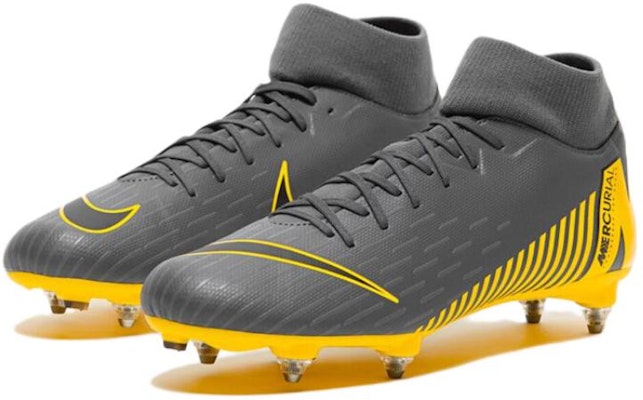 ナイキ スーパーフライ 6 アカデミー SG プロ (グレー/イエロー) AH7364-070 Shop ナイキ スーパーフライ 6 アカデミー SG プロ (グレー/イエロー) AH7364-070