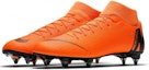 Lookbook ナイキ スーパーフライ 6 アカデミー SG プロ (オレンジ/ブラック) AH7364-810