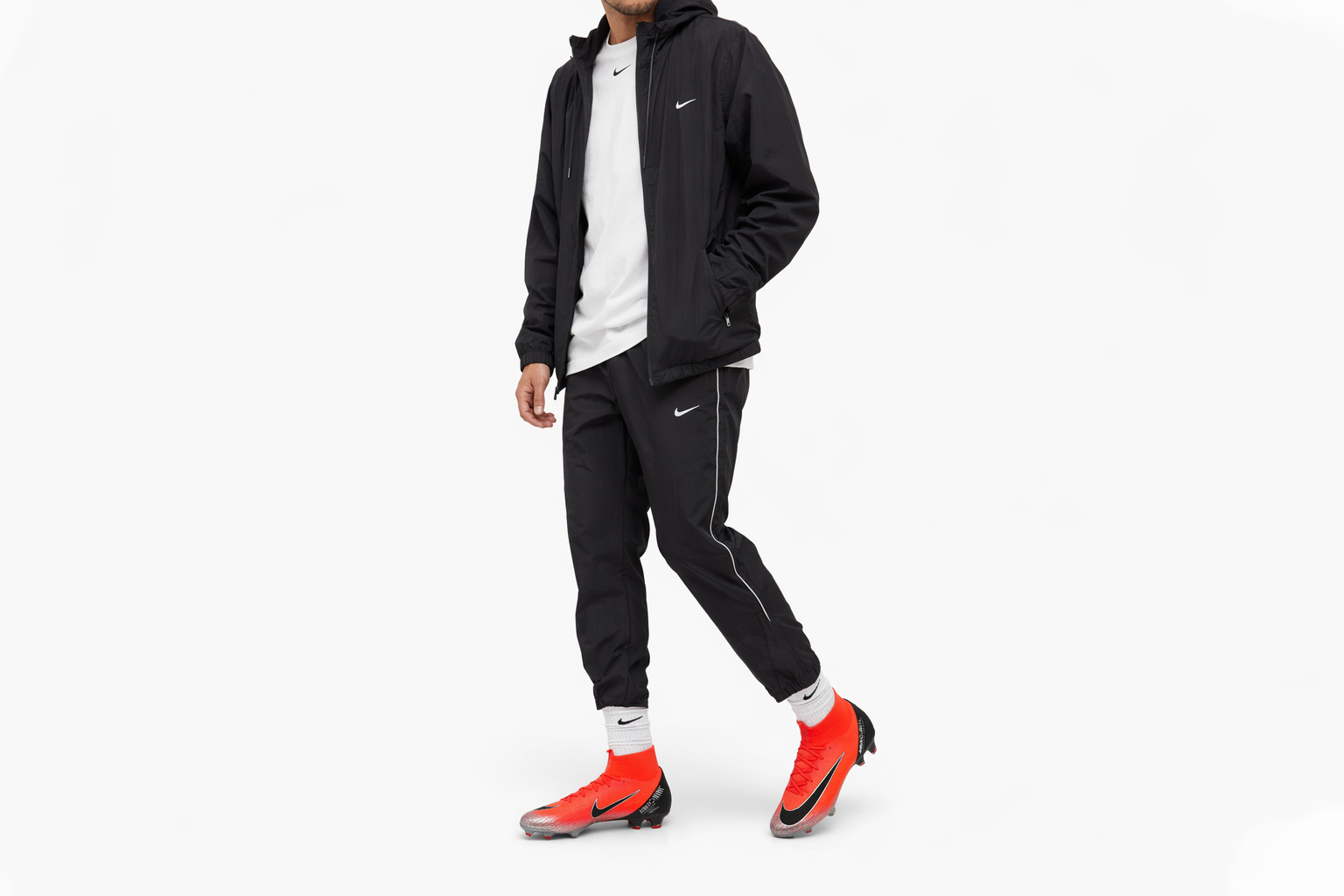 Order Nike Mercurial Superfly 6 刺客 12 高級版 CR7 FG 防滑透氣足球鞋 紅色