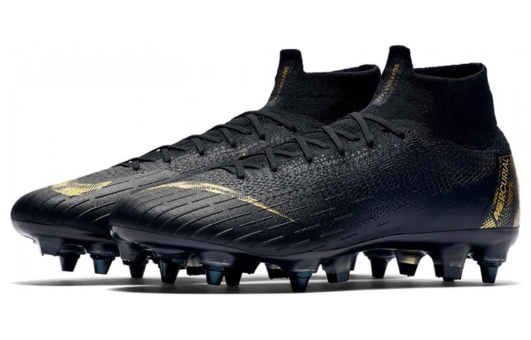 Lookbook Nike Superfly 6 Elite SG-Pro AC Zwart Metallic Goud Vivid AH7366-077