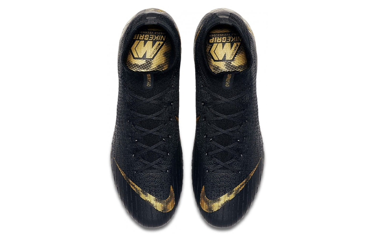 Shop Nike Superfly 6 Elite SG-Pro AC Zwart Metallic Goud Vivid AH7366-077
