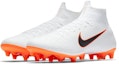 Lookbook ナイキ スーパーフライ 6 プロ AG 白黒オレンジ AH7367-107