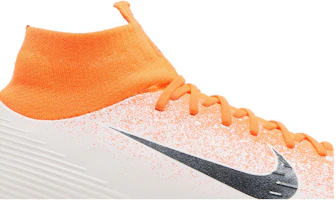Order 耐吉 Mercurial Superfly 6 刺客 12 Pro FG 硬地足球鞋 白橙色