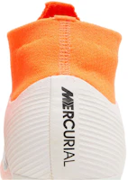 Sizing 耐吉 Mercurial Superfly 6 刺客 12 Pro FG 硬地足球鞋 白橙色