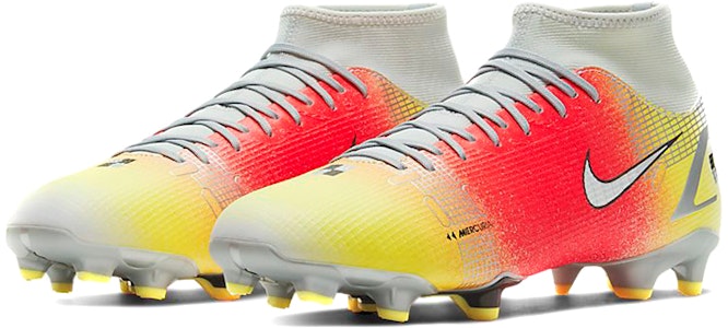 Nike Superfly 8 Academy MDS FG Firm Ground 'Putih Jingga Emas Perak' CV0948-108 Lookbook Nike Superfly 8 Academy MDS FG Firm Ground 'Putih Jingga Emas Perak' CV0948-108