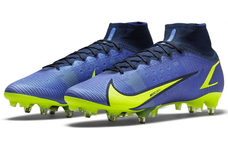 Lookbook Nike Superfly 8 Elite SG-Pro AC Kasut Bola Biru/Hijau CV0960-574