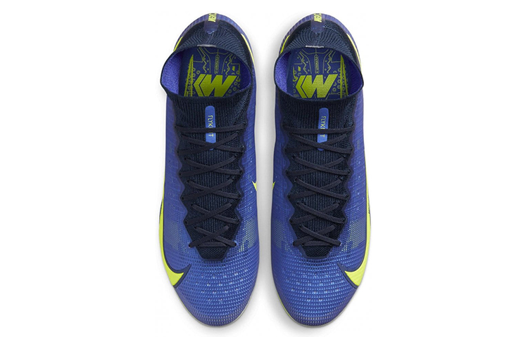 Shop Nike Superfly 8 Elite SG-Pro AC Kasut Bola Biru/Hijau CV0960-574