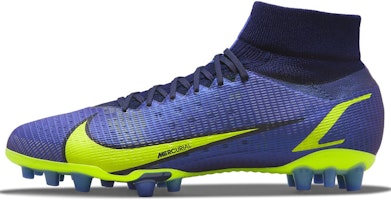 Nike Superfly 8 Pro AG Low-Top Soccer Shoes Blue CV1130-574 Nike Superfly 8 Pro AG Low-Top Soccer Shoes Blue CV1130-574