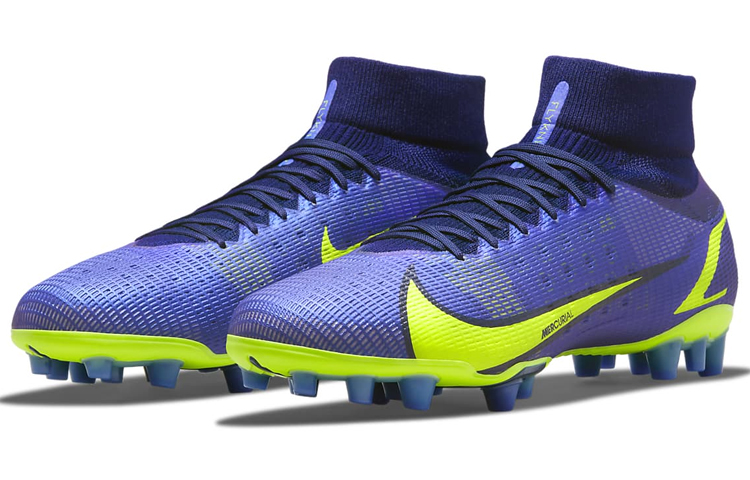 Lookbook Sepatu Bola Nike Superfly 8 Pro AG Low-Top Biru CV1130-574