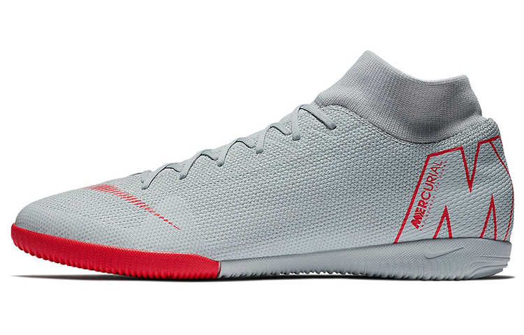 Nike SuperflyX 6 Academy IC 'Grey Red' AH7369-060