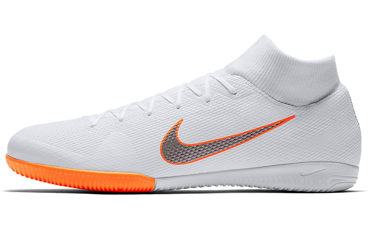 Nike SuperflyX 6 Academy IC 'White Orange' AH7369-107