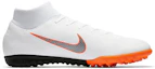 Order Nike SuperflyX 6 Academy TF ''Wit Metallic Cool Grijs'' AH7370-107